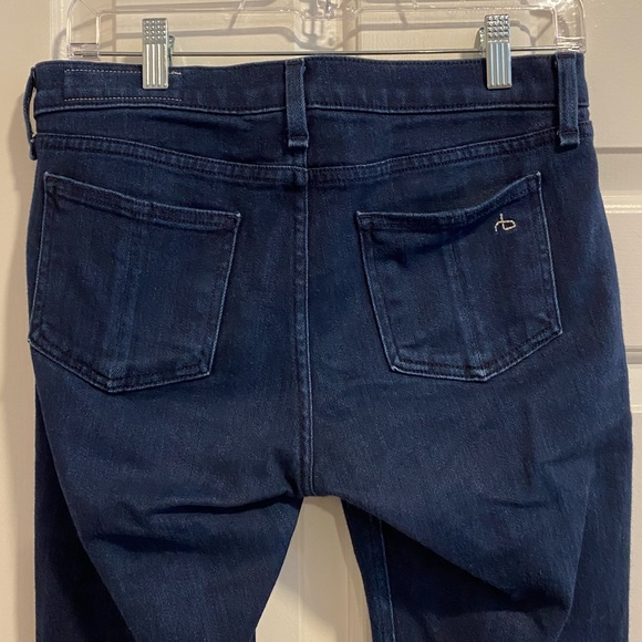 ☘️5 for $40☘️ Rag & Bone Indigo Capri Skinny Jeans Size 27 #W1526U002 - Picture 12 of 15